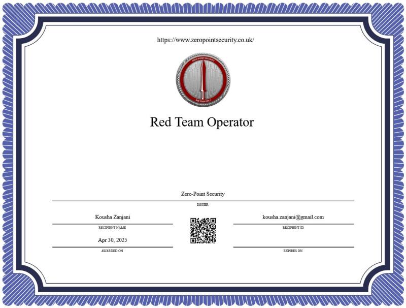 Red Team Operator